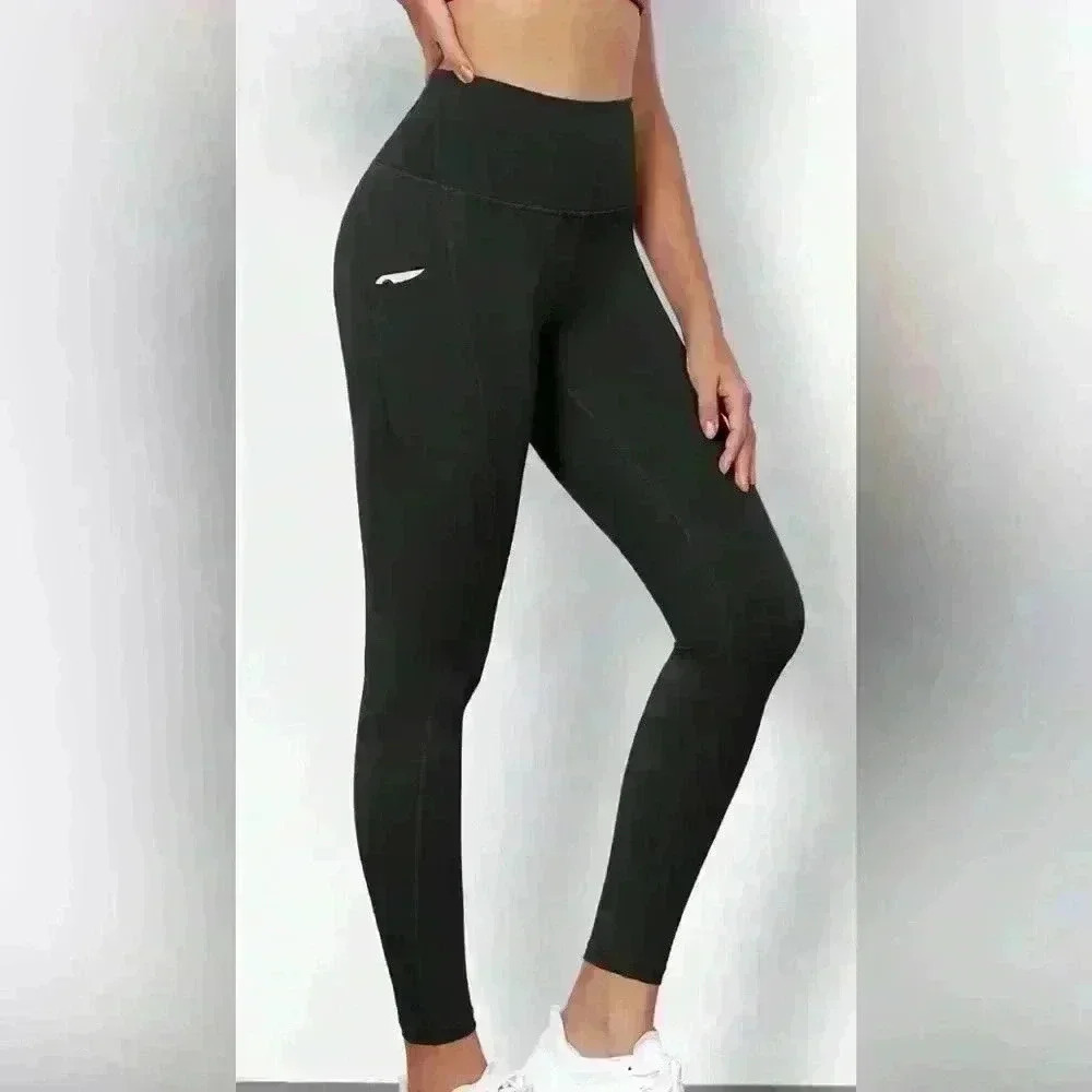 Ododos 7/8 High Waist Leggings with Pockets
